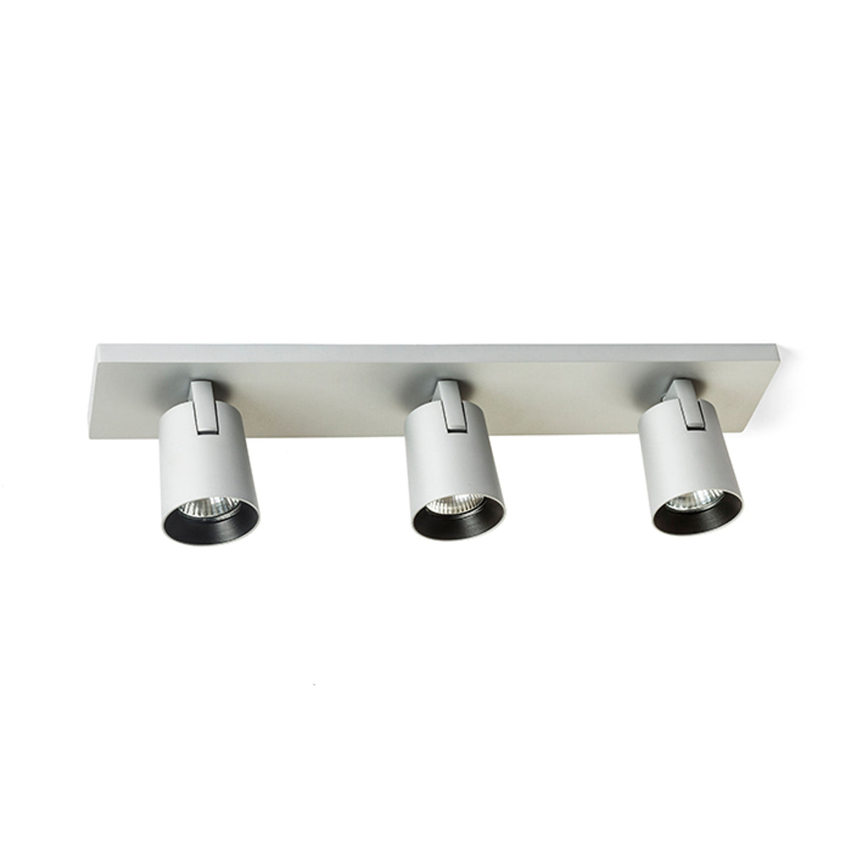 RENDL spotlight KENNY III surface mounted  brushed aluminum/black 230V LED GU10 3x8W R12919 5