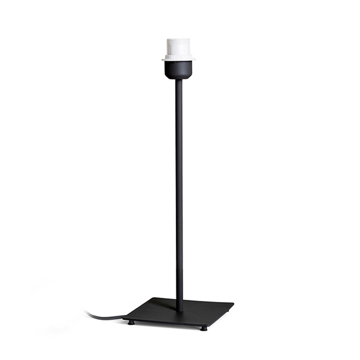 RENDL shades, shade bases, pendent sets CORTINA table base black 230V E27 28W R12928 1