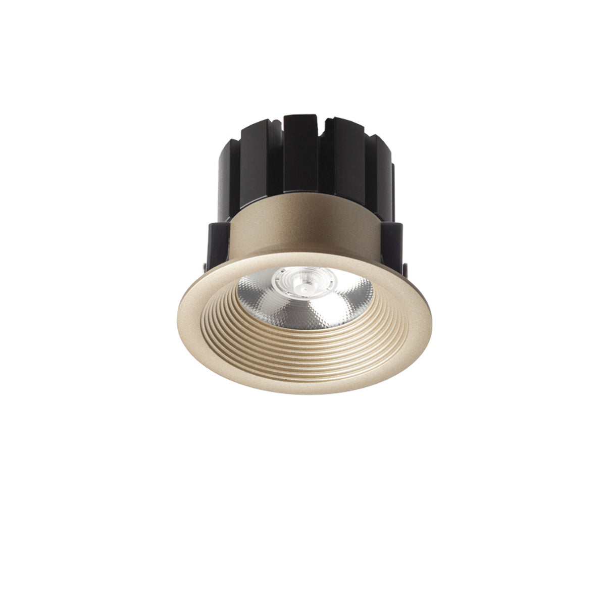 RENDL recessed light SHARM BASE recessed pearl gold 230V LED 10W 24° 3000K R13222  2