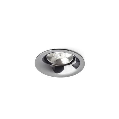 RENDL recessed light SHARM BASE recessed black chrome 230V LED 10W 24° 3000K R13227  1
