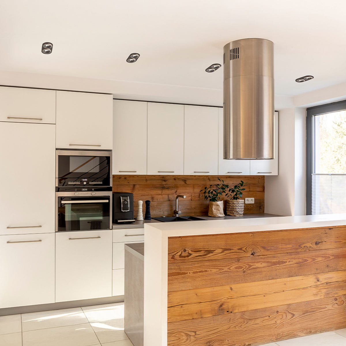 RENDL recessed light SHARM R II recessed brown/pearl gold 230V LED 2x10W 24° 3000K R13242 2