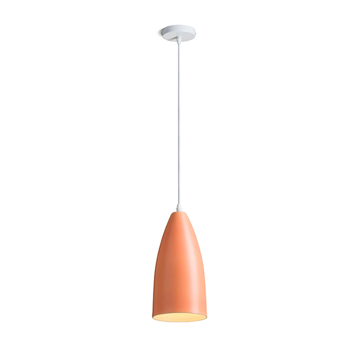 RENDL pendant lamp TUTTI pendant orange ceramic 230V LED E27 15W R13289 1