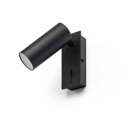 RENDL spotlight TAPIO I SQ wall black 230V LED 4.5W 3000K R13423 3
