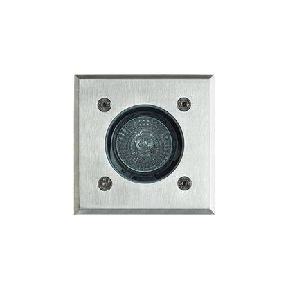 RENDL outdoor lamp ORBU SQ 10 recessed  stainless steel 230V LED GU10 15W IP67 R13439 8