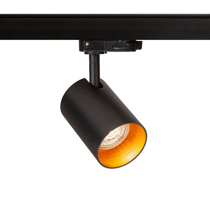 RENDL 3-circuit track system CONNOR for 3-circuit tracks black/gold 230V LED GU10 10W R13500 1