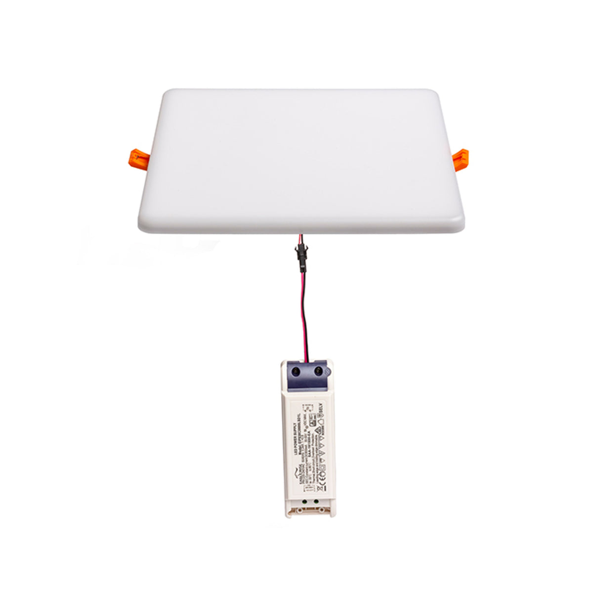 RENDL recessed light BELI SQ 21 recessed  frosted acrylic 230V LED 24W IP65  3000K R13522 5