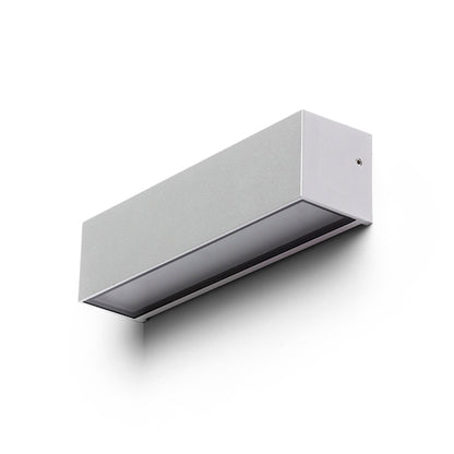 RENDL outdoor lamp CAMARGUE wall silver grey satinated glass 230V LED 6W IP65  3000K R13527 4
