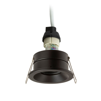 RENDL recessed light BELLA GU10 recessed black 230V LED GU10 15W IP65 R13599 4
