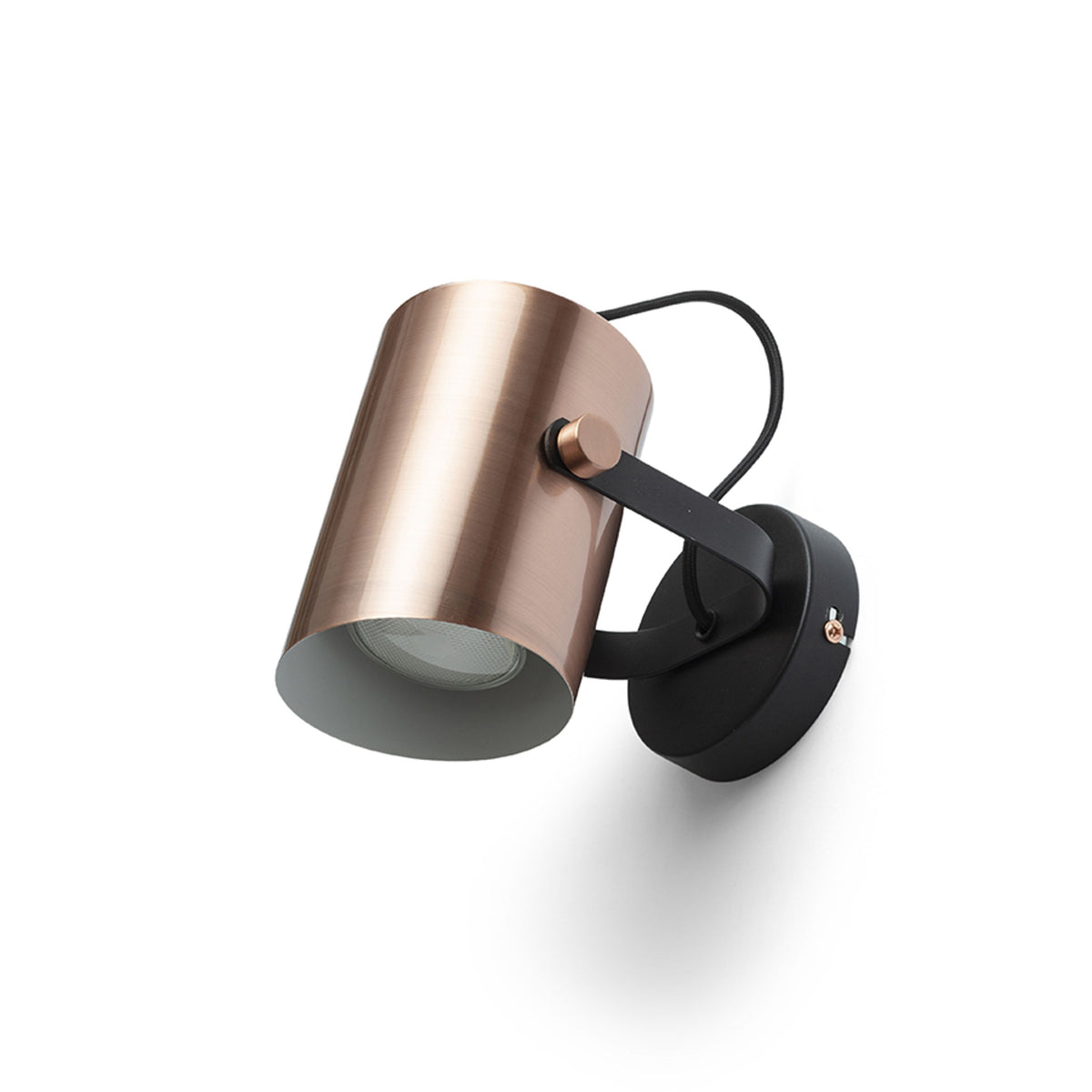 RENDL spotlight HAREN surface mounted  copper/black 230V LED E27 15W R13612 6