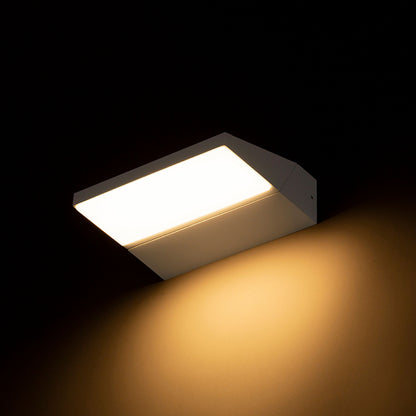 RENDL outdoor lamp TWIST wall white  230V LED 12W IP65  3000K R13615 16