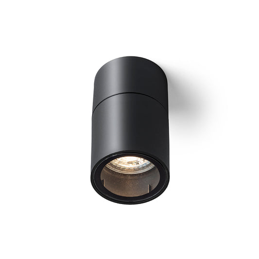 RENDL outdoor lamp SORANO ceiling black plastic 230V LED GU10 8W IP44 R13633 1