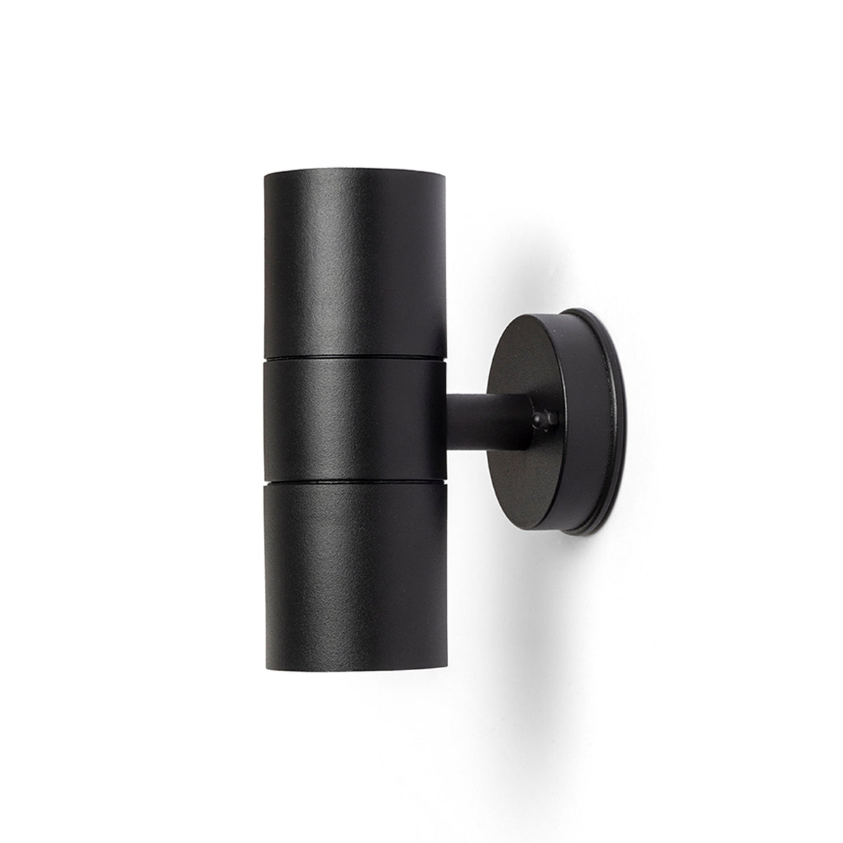 RENDL outdoor lamp SORANO II wall black plastic 230V LED GU10 2x8W IP44 R13634 5