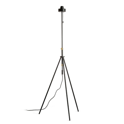 RENDL shades, shade bases, pendent sets LUTON floor base  black/brass 230V LED E27 15W R13640 1