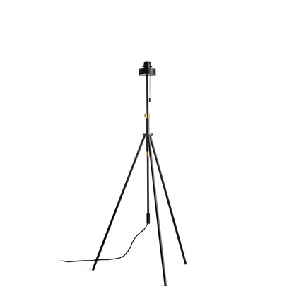 RENDL shades, shade bases, pendent sets LUTON floor base  black/brass 230V LED E27 15W R13640 4