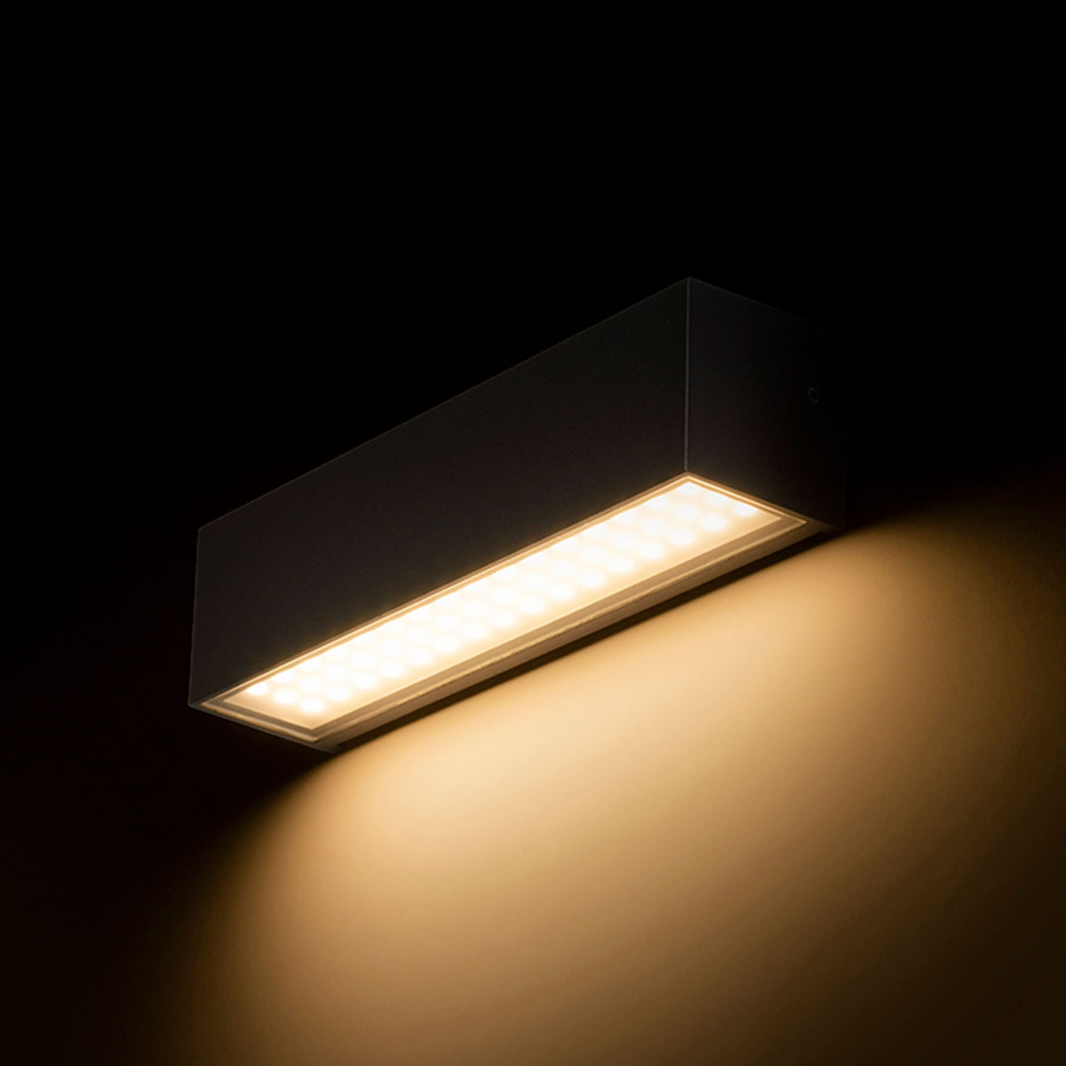 RENDL outdoor lamp CAMARGUE wall anthracite grey satinated glass 230V LED 6W IP65 3000K R13641 3