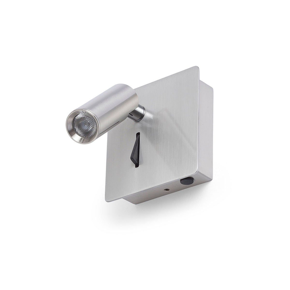 RENDL spotlight MIG wall matt nickel 230V LED 3W 30° 3000K R13646 2