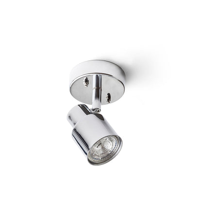 RENDL spotlight VALTO I wall  chrome 230V GU10 LED 5W IP44 R13696 5