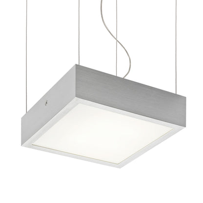 RENDL pendant lamp STRUCTURAL LED 20x20 pendant  brushed aluminum 230V LED 12W  3000K R13709 1