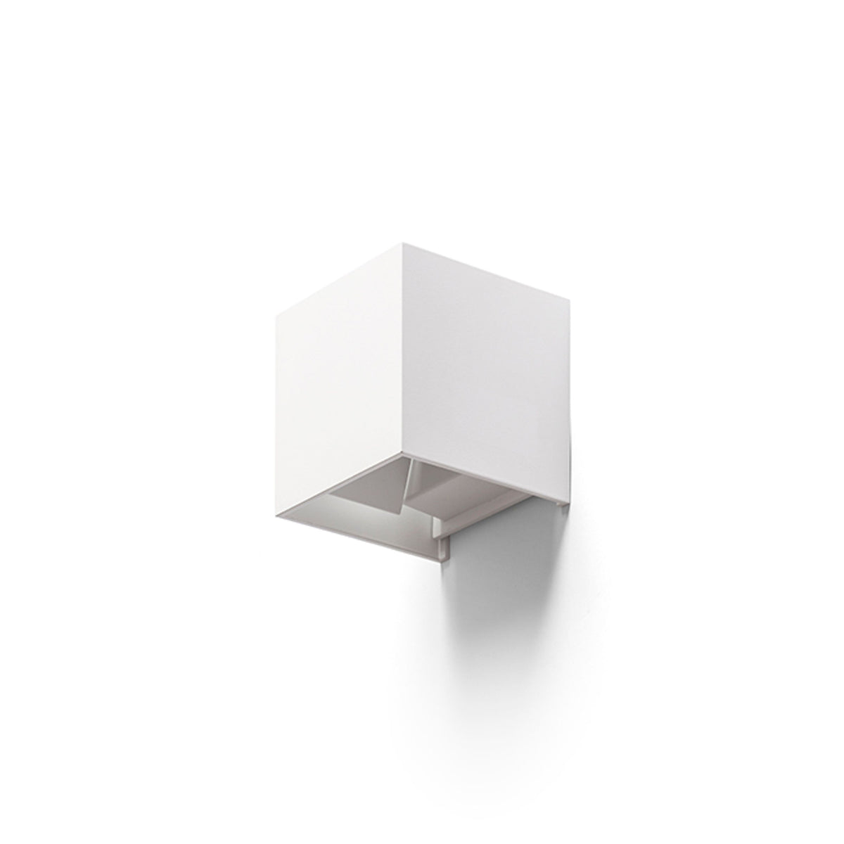 RENDL outdoor lamp TITO SQ DIMM wall white  230V LED 2x3W IP65  3000K R13738 8