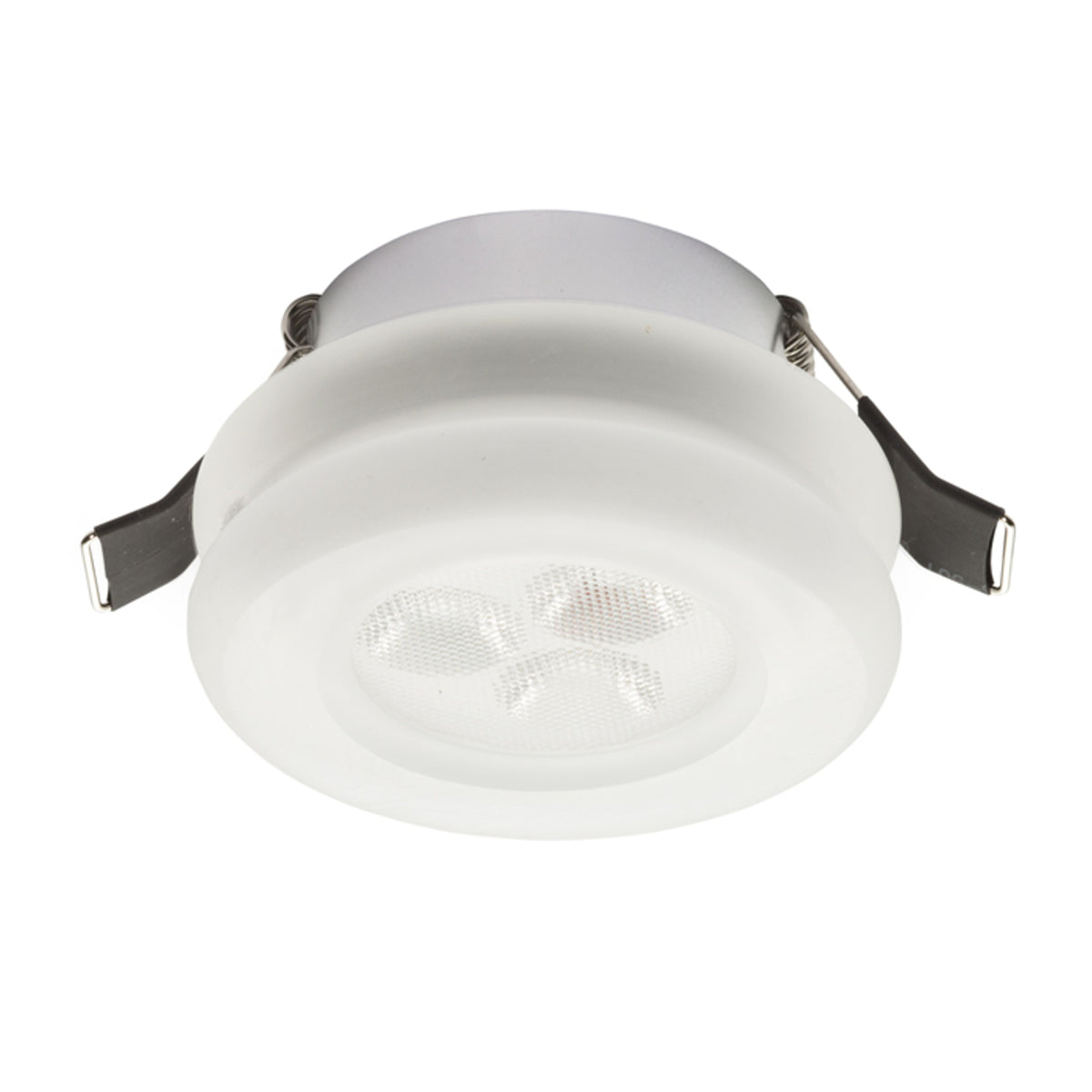 RENDL Outlet OSONA S round recessed satinated acrylic 230V/350mA LED 3x1W 4000K R13741 2