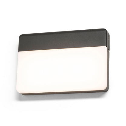 RENDL outdoor lamp GAVIN wall anthracite grey frosted acrylic 230V LED 13W IP65  3000K R13756 2