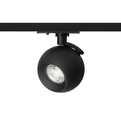 RENDL 1-circuit track system SIENA for 1-circuit tracks black  230V LED GU10 9W R13760 1