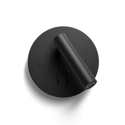 RENDL spotlight THALIA wall black satinated acrylic 230V LED 6+3W 3000K R13765 12