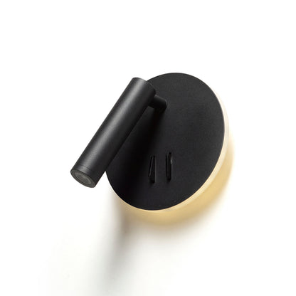 RENDL spotlight THALIA wall black satinated acrylic 230V LED 6+3W 3000K R13765 3