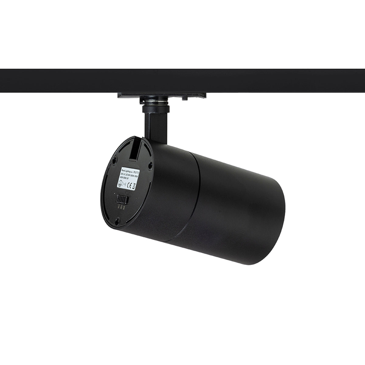 RENDL 1-circuit track system WISH 30 DIMM for 1-circuit tracks black  230V LED 30W 36°  3000K 4000K 5000K R13772 2