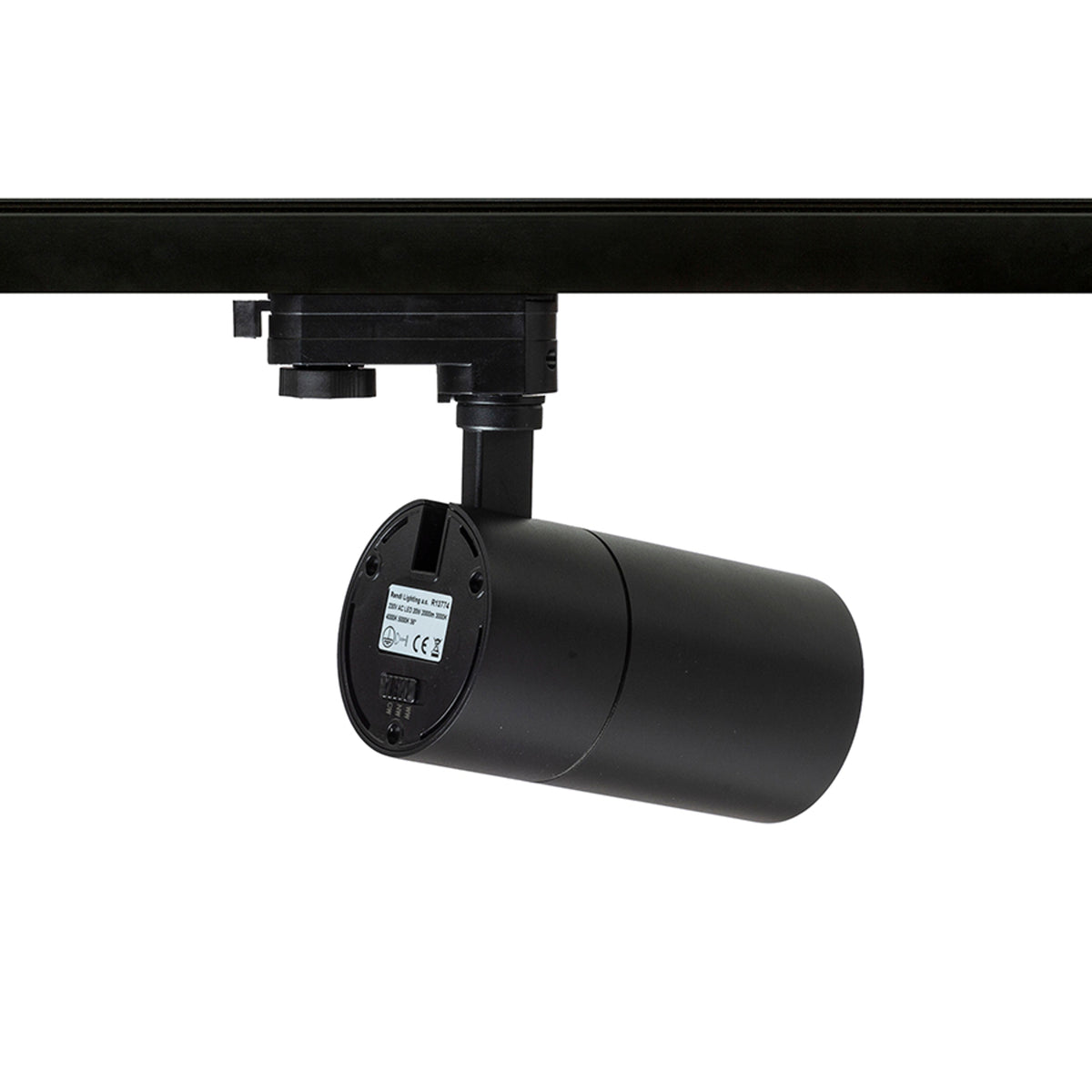 RENDL 3-circuit track system WISH 20 DIMM for 3-circuit tracks black  230V LED 20W 36°  3000K 4000K 5000K R13774 2