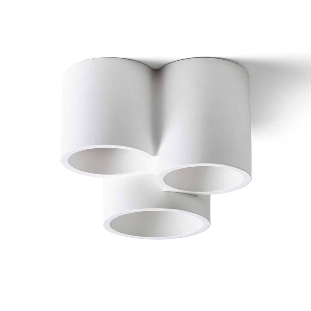 RENDL surface mounted lamp GINA III ceiling plaster 230V LED GU10 3x5W R13789 1
