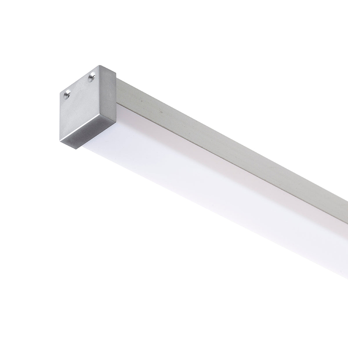 RENDL LED-strip LED PROFILE D surface mounted 1m aluminum/frosted acrylic  R13866 1