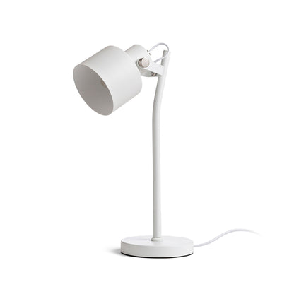 RENDL table lamp CELEIA table matte white matt nickel 230V LED E27 11W R13903 5