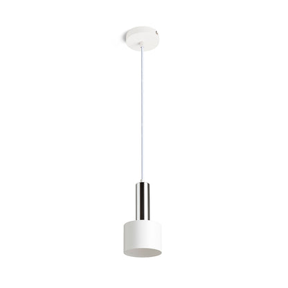 RENDL pendant lamp GIULIA 12 pendant white chrome 230V LED E27 11W R13908 3
