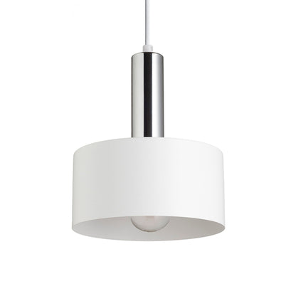 RENDL pendant lamp GIULIA 20 pendant white chrome 230V LED E27 15W R13910 3