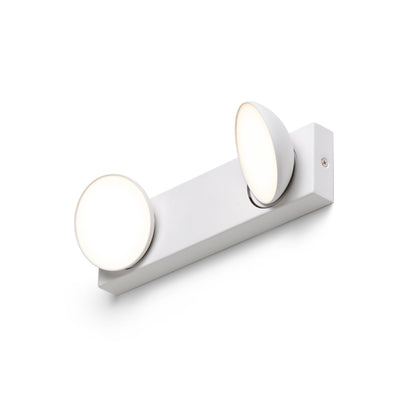 RENDL spotlight ELISEO II surface mounted white  230V LED 2x5W  3000K R13916 2