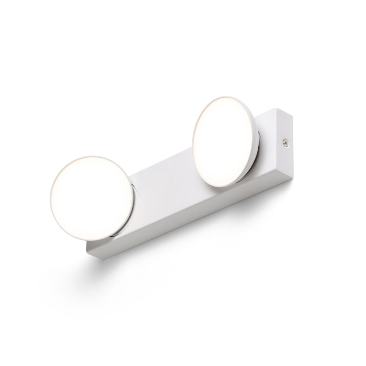 RENDL spotlight ELISEO II surface mounted white  230V LED 2x5W  3000K R13916 6
