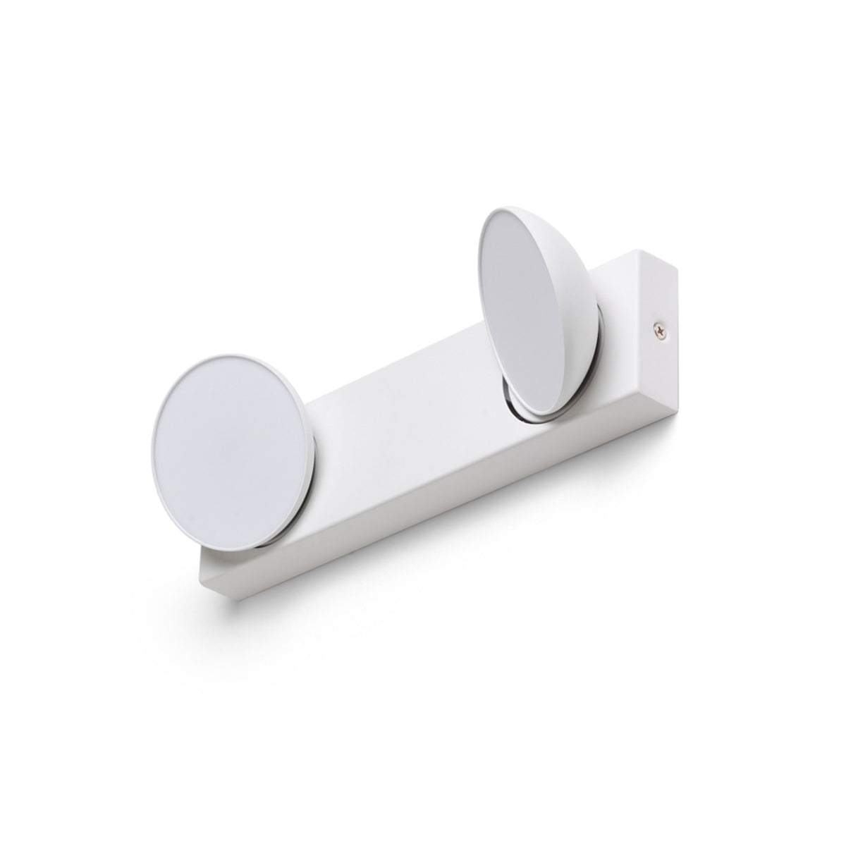 RENDL spotlight ELISEO II surface mounted white  230V LED 2x5W  3000K R13916 7