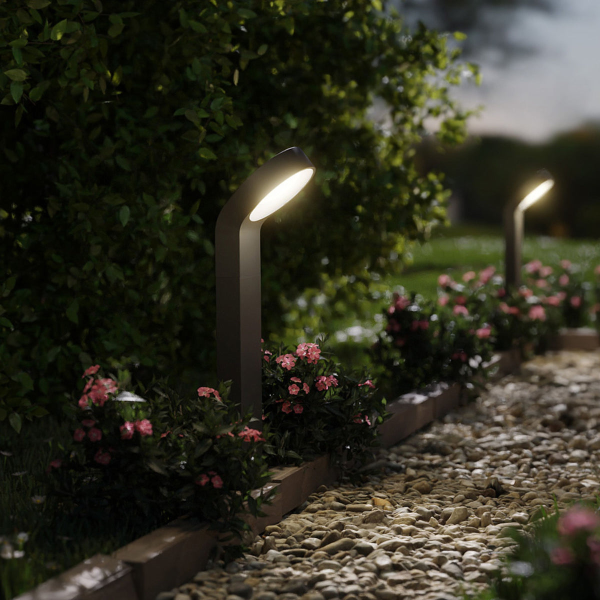 RENDL outdoor lamp ELIA floor anthracite grey  230V LED 9W IP44  3000K R13932 4