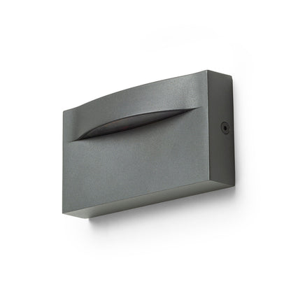 RENDL outdoor lamp BOBO RC wall anthracite grey  230V LED 8W IP65  3000K R13934 4
