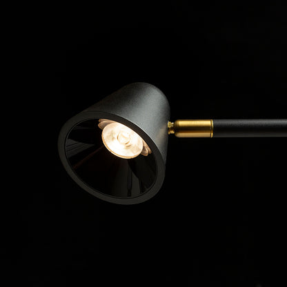RENDL floor lamp STIG floor black  230V LED 8.4W 34°  3000K R13942 4