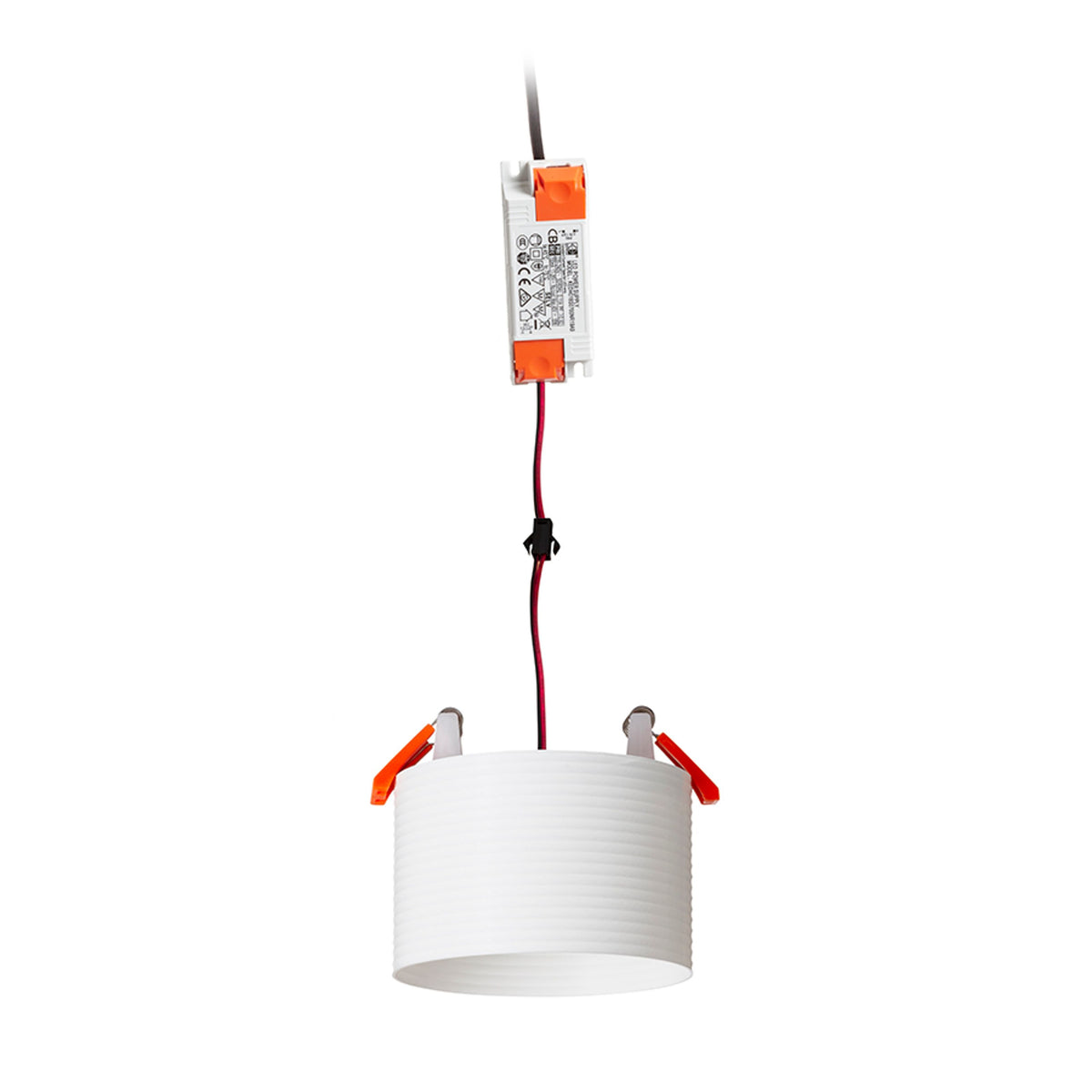 RENDL recessed light MARENGA RR3 60 recessed white Eco PLA 230V LED 6W  3000K R14003 6