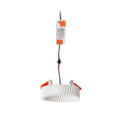 RENDL recessed light MARENGA RW1 30 recessed white Eco PLA 230V LED 6W  3000K R14013 6