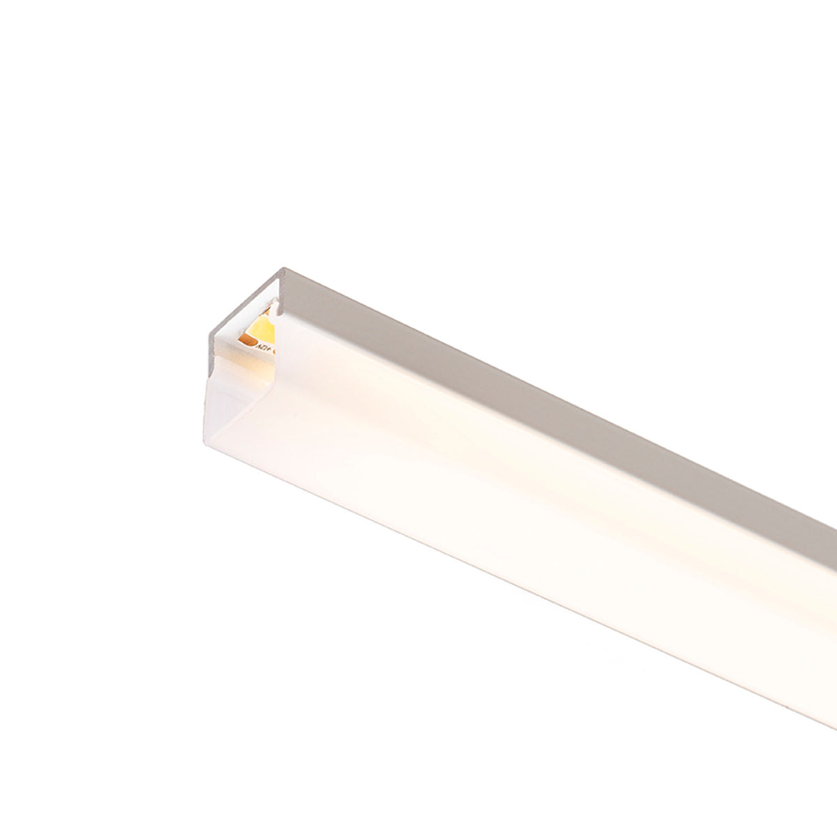RENDL LED-strip LED PROFILE H surface mounted 1m white matte acrylic/aluminum  R14089 5