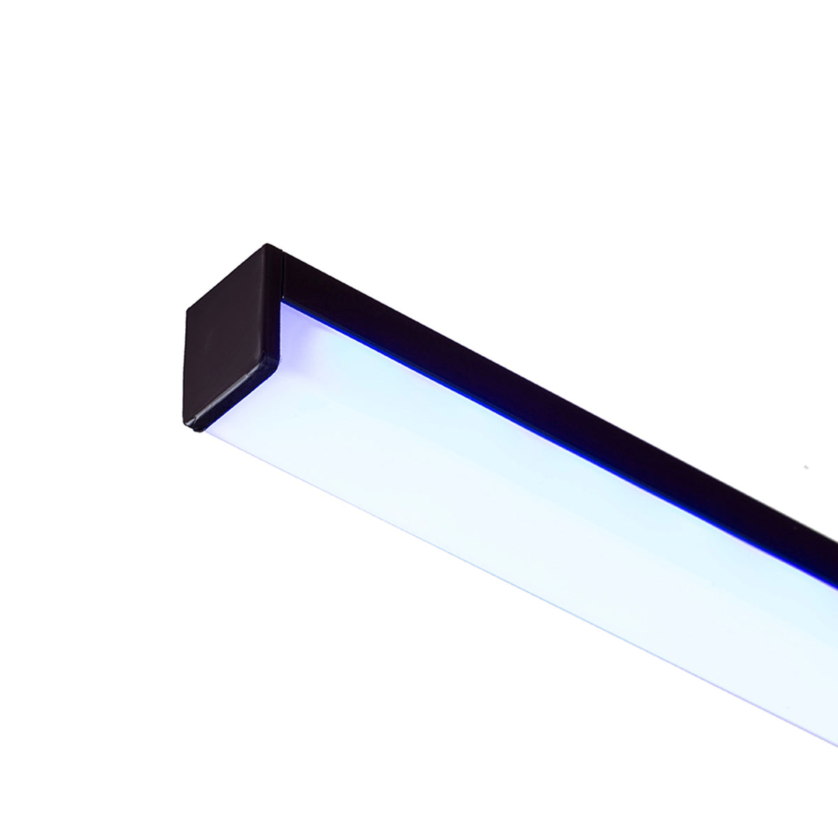 RENDL LED-strip LED PROFILE H surface mounted 1m black matte acrylic/aluminum  R14090 2