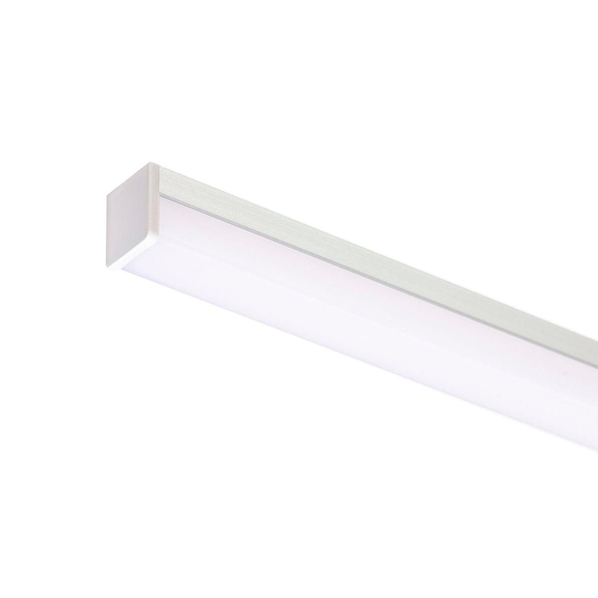 RENDL LED-strip LED PROFILE H surface mounted 1m anodized aluminum/matte acrylic  R14091 1