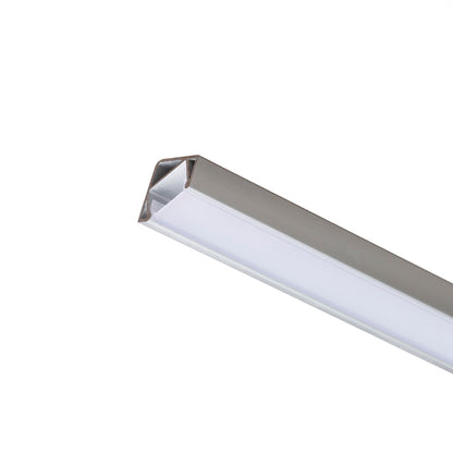 RENDL LED-strip LED PROFILE I 30/60 surface mounted 1m anodized aluminum/matte acrylic  R14092 1