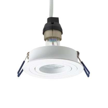 RENDL recessed light PASADENA GU10 R  recessed white  230V LED GU10 7W R14102 4