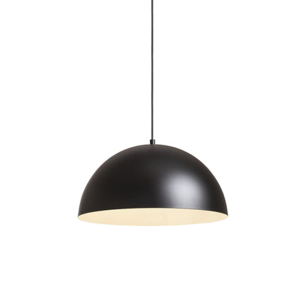 RENDL pendant lamp GLADYS 40 pendant black/white 230V LED E27 30W R14113 2