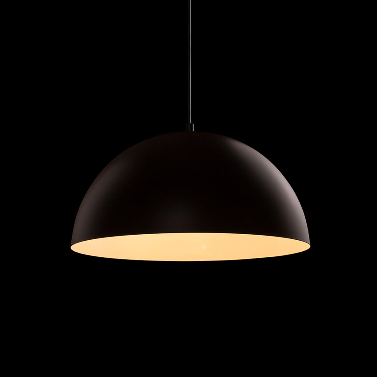 RENDL pendant lamp GLADYS 40 pendant black/white 230V LED E27 30W R14113 3